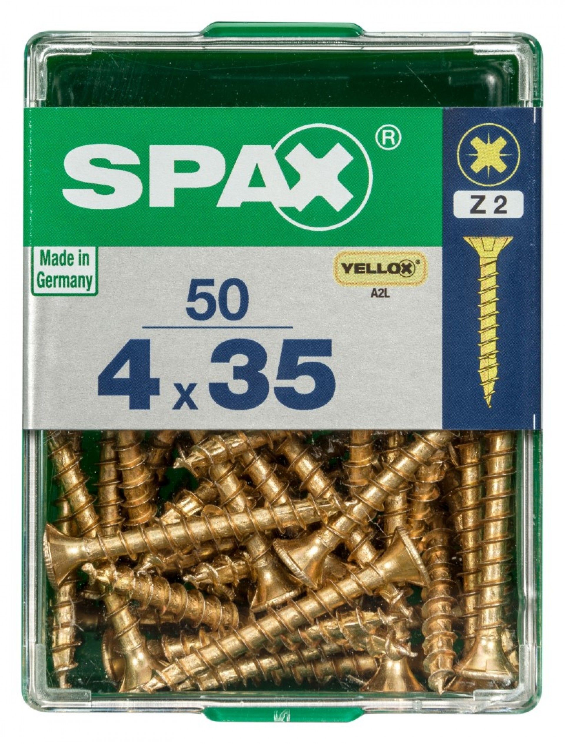 SPAX CP YELLOX 4x35mm M
