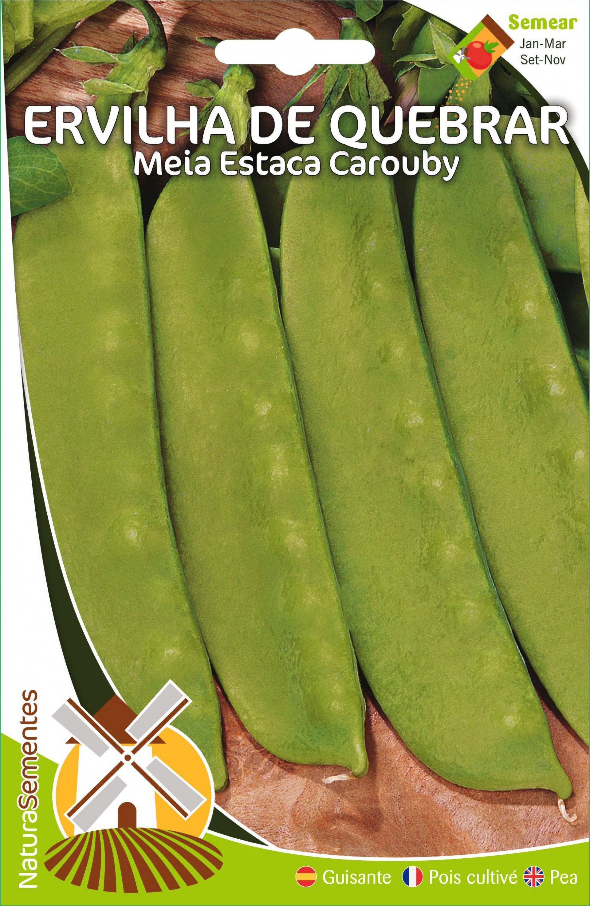 Ervilha Quebrar 1/2 Estaca Carouby