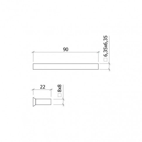 Cavilha 6,35mm + 2 Redutores Cavilha 6,35mm + 2 Redutores