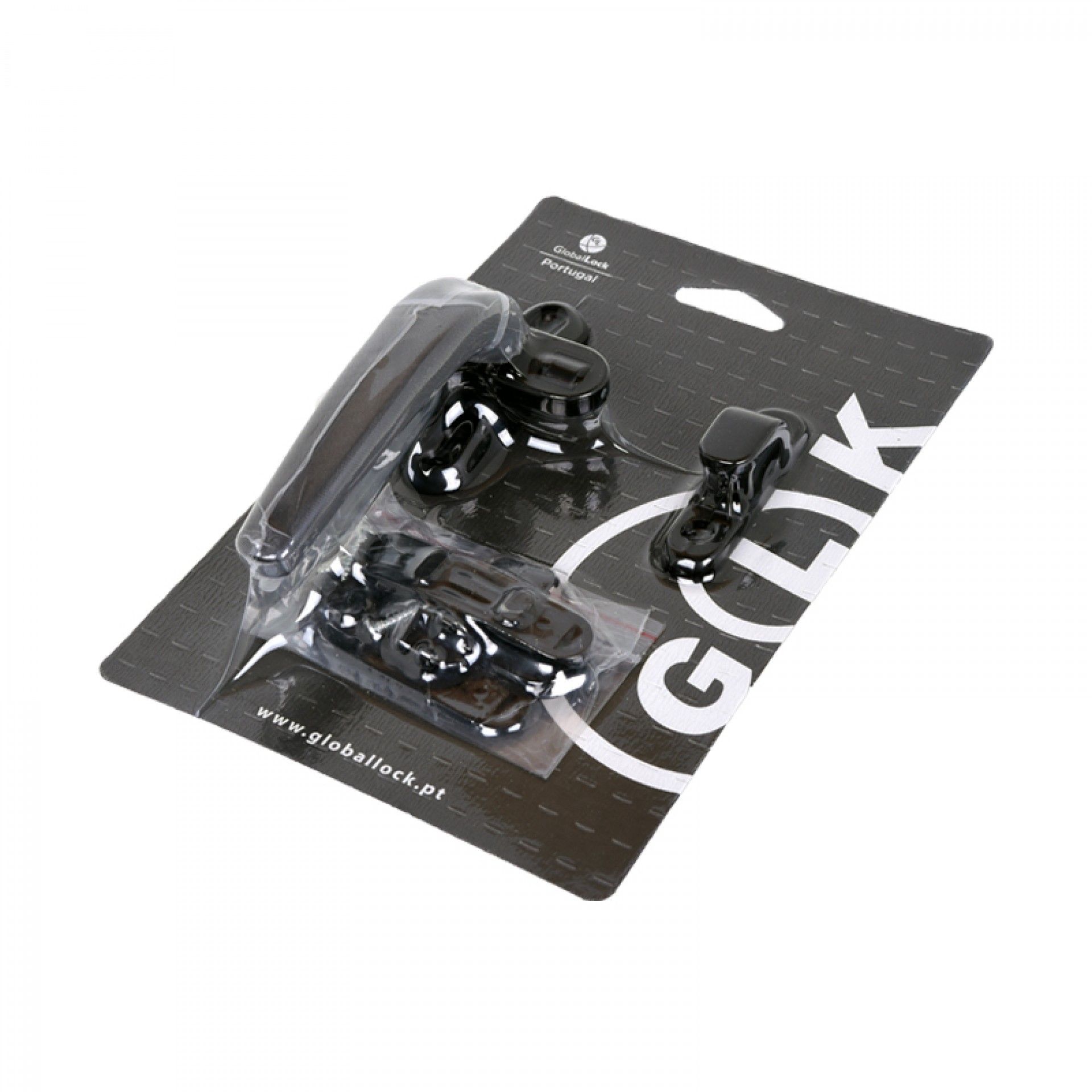 Trinqueta P/Perfil Alumínio Dto Lacado Preto BL1