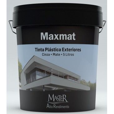 Tinta MASTER Exterior Mate Cinza 5L