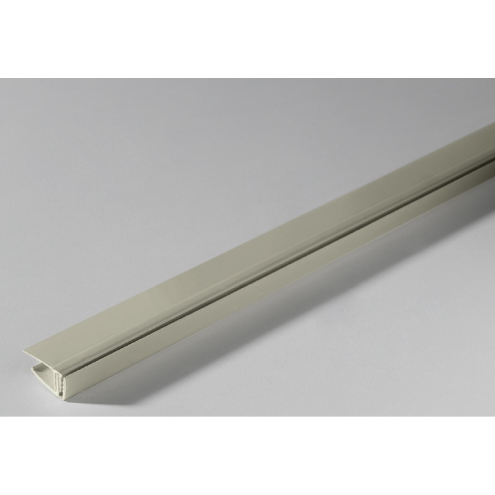 Perfil Extremidade PVC Cinza 2,60m