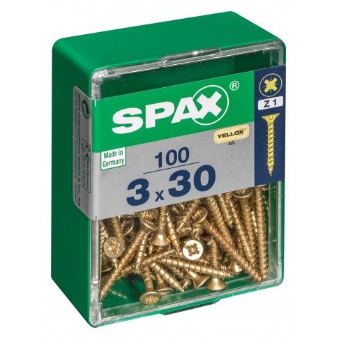 SPAX CP YELLOX 3x30mm M SPAX CP YELLOX 3x30mm M