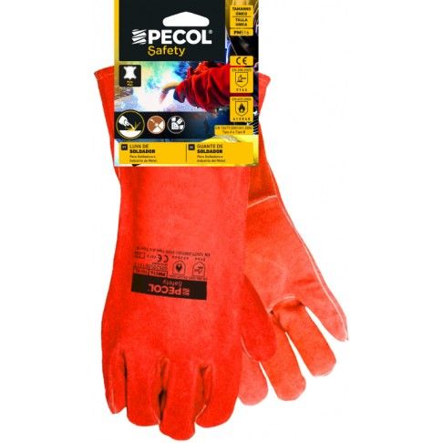 Luva Soldador Pe Ol Forrada Vermelho Luva Soldador Pe Ol Forrada Vermelho