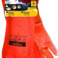 Luva Soldador Pe Ol Forrada Vermelho Luva Soldador Pe Ol Forrada Vermelho