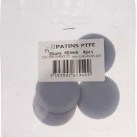 Patins Deslizantes Ptfe Adesivo Ø 40mm 4 unidades Patins Deslizantes Ptfe Adesivo Ø 40mm 4 unidades