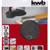 Lixas Abrasivas 125 MM K220 5 unidades Lixas Abrasivas 125 MM K220 5 unidades