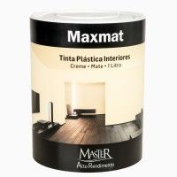 Tinta Master Creme Lisa Mate 1L Tinta Master Creme Lisa Mate 1L
