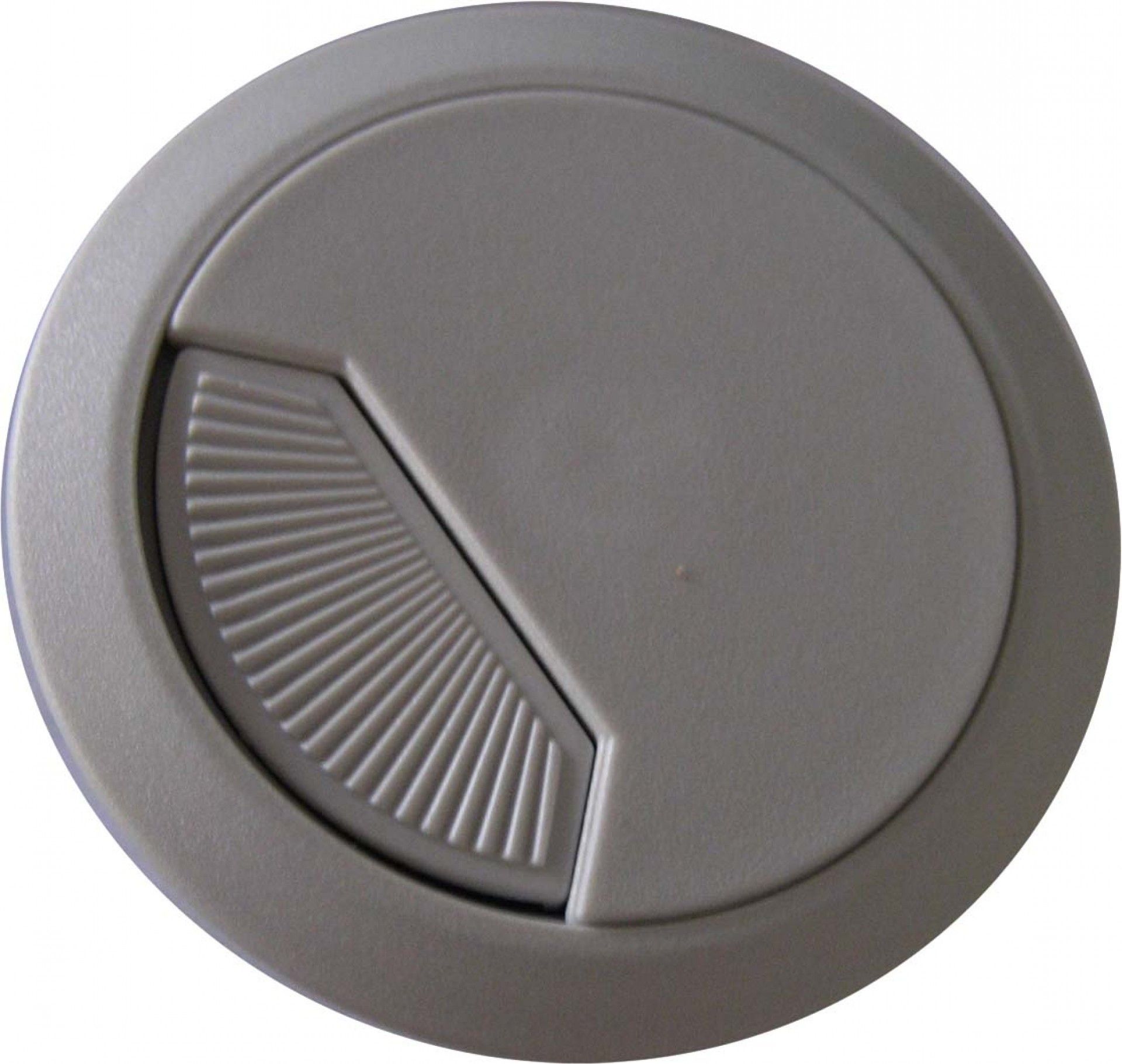 Passa Cabos Cinzento Escuro 60mm