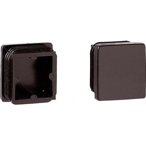 Ponteiras Rectangulares Embutir Pvc 20x20mm 4 unid. Ponteiras Rectangulares Embutir Pvc 20x20mm 4 unid.