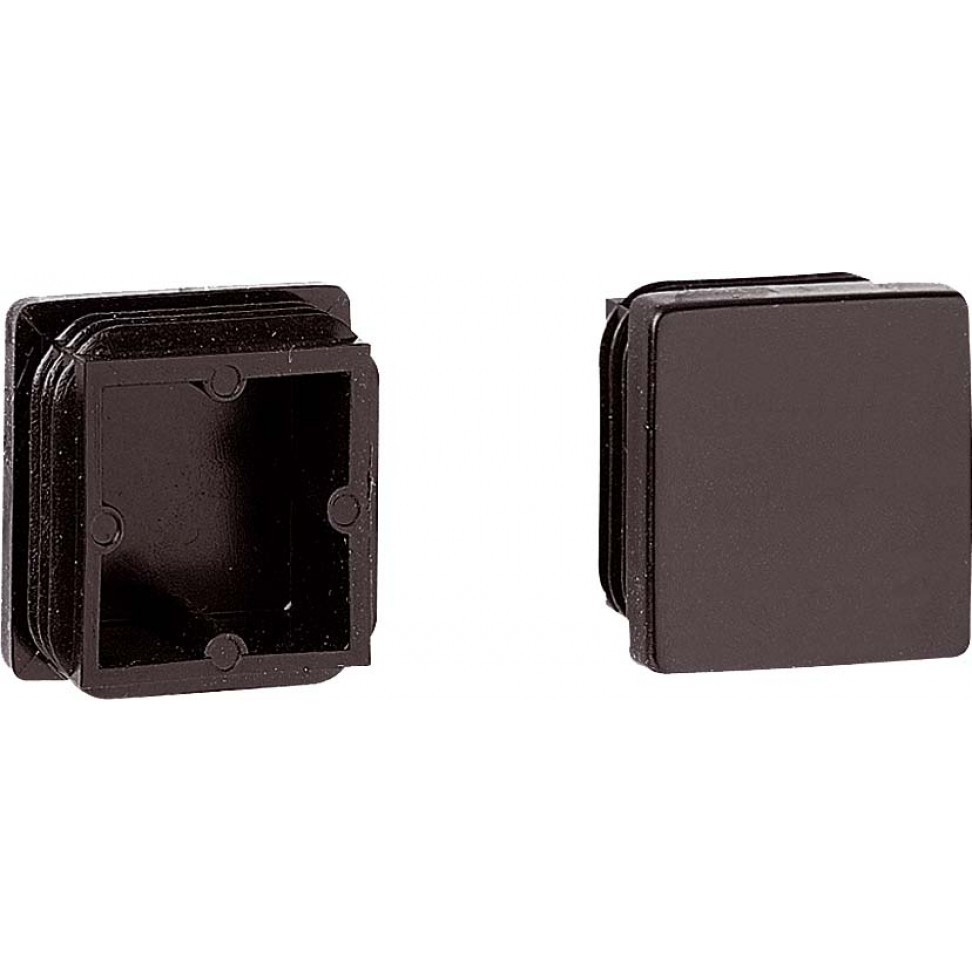 Ponteiras Rectangulares Embutir Pvc 20x20mm 4 unid. Ponteiras Rectangulares Embutir Pvc 20x20mm 4 unid.