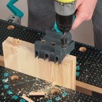 Escala Furação c/ Fixador p/ Berbequim Escala Furação c/ Fixador p/ Berbequim