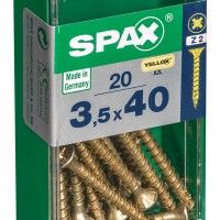 SPAX CP YELLOX 3,5x40mm S SPAX CP YELLOX 3,5x40mm S