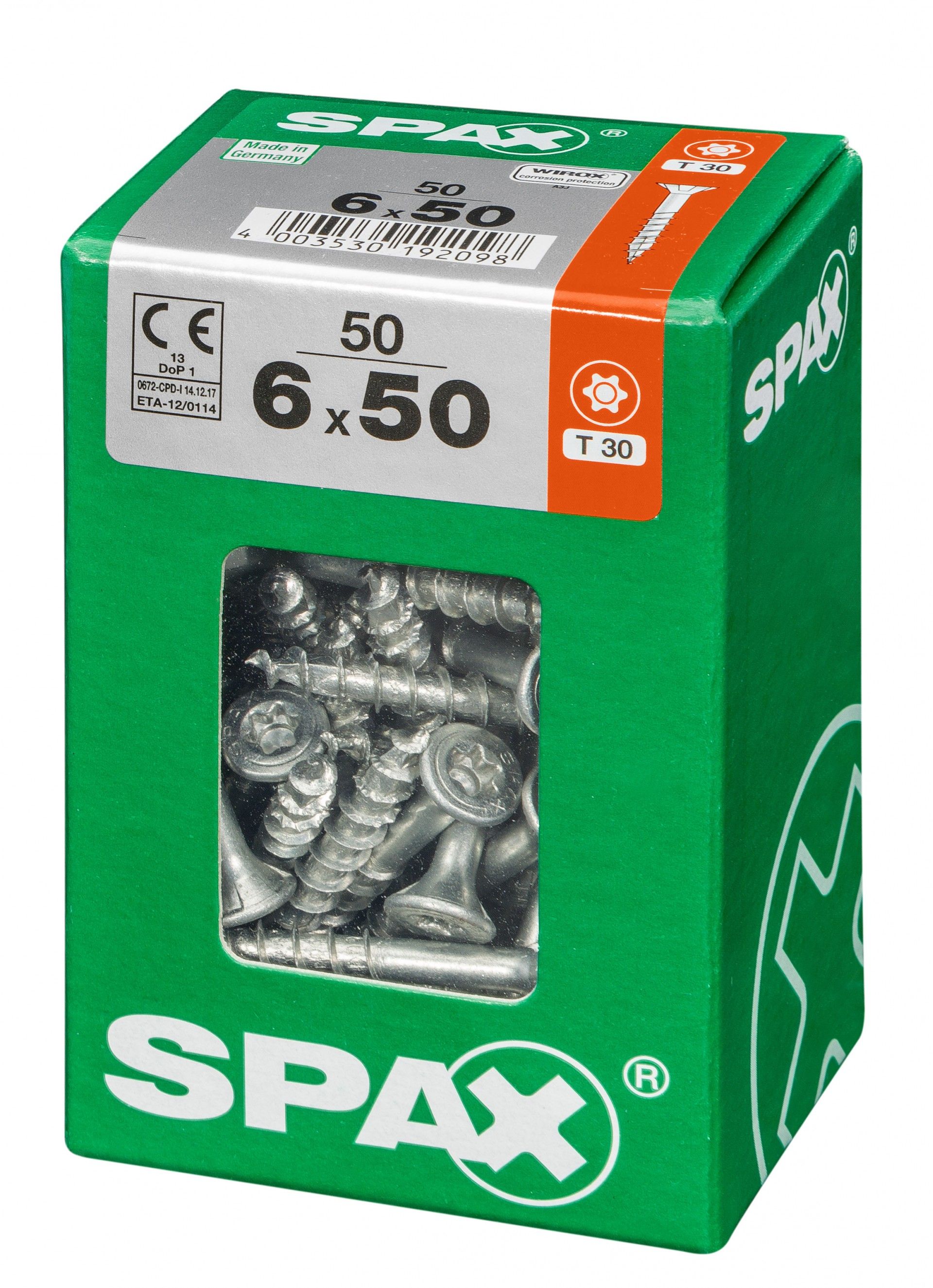 SPAX TRX CP WIROX 6x50mm L