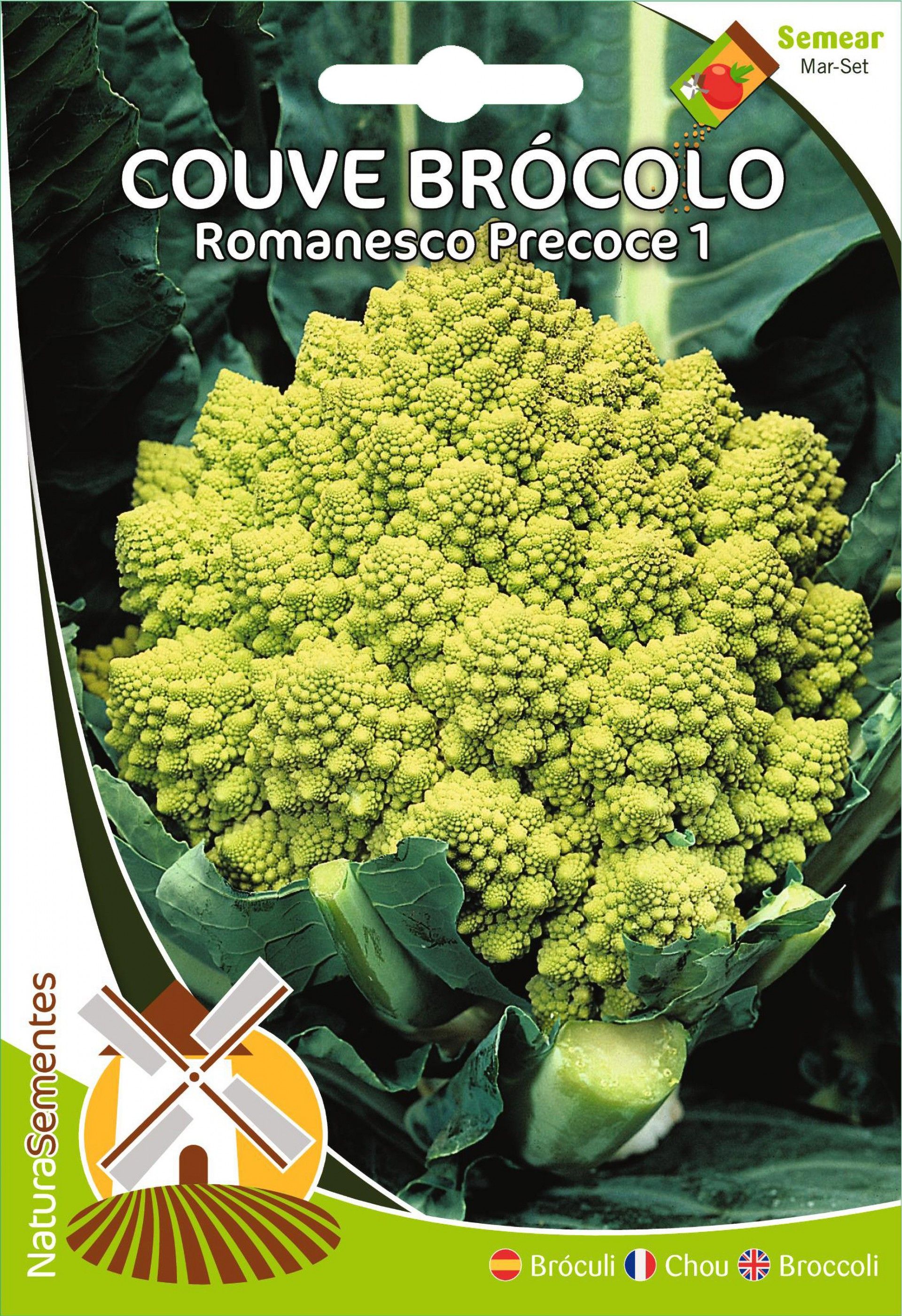 Couve Bróculo Romanesco