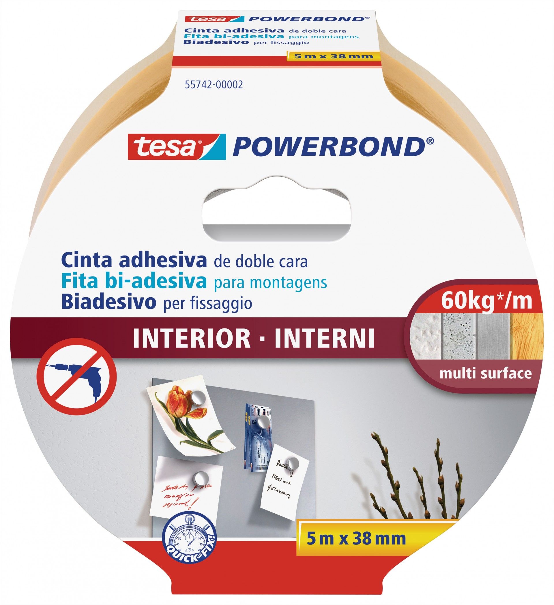 Fita Bi-Adesiva Interior Powerbond
