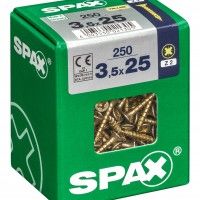 SPAX CP YELLOX 3,5x25mm L SPAX CP YELLOX 3,5x25mm L