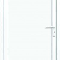 Porta Exterior PVC Esquerda 100x210cm Porta Exterior PVC Esquerda 100x210cm
