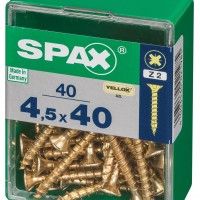SPAX CP YELLOX 4,5x40mm M SPAX CP YELLOX 4,5x40mm M