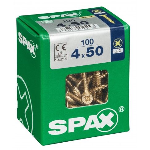 SPAX CP YELLOX 4x50mm L SPAX CP YELLOX 4x50mm L