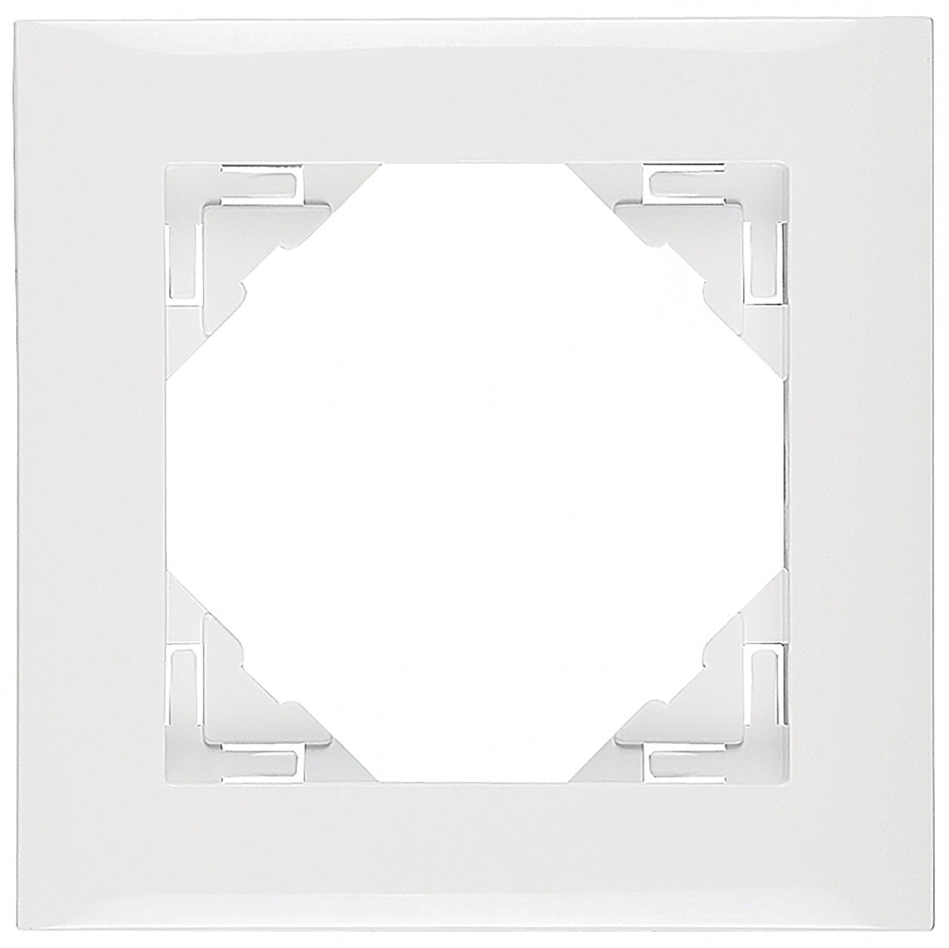 Espelho Simples Branco Logus 90