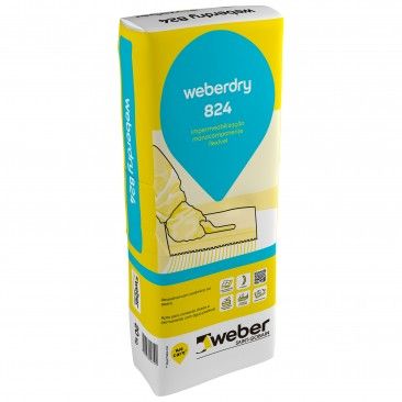Argamassa Impermeabilizao Weber.Dry 824 20kg