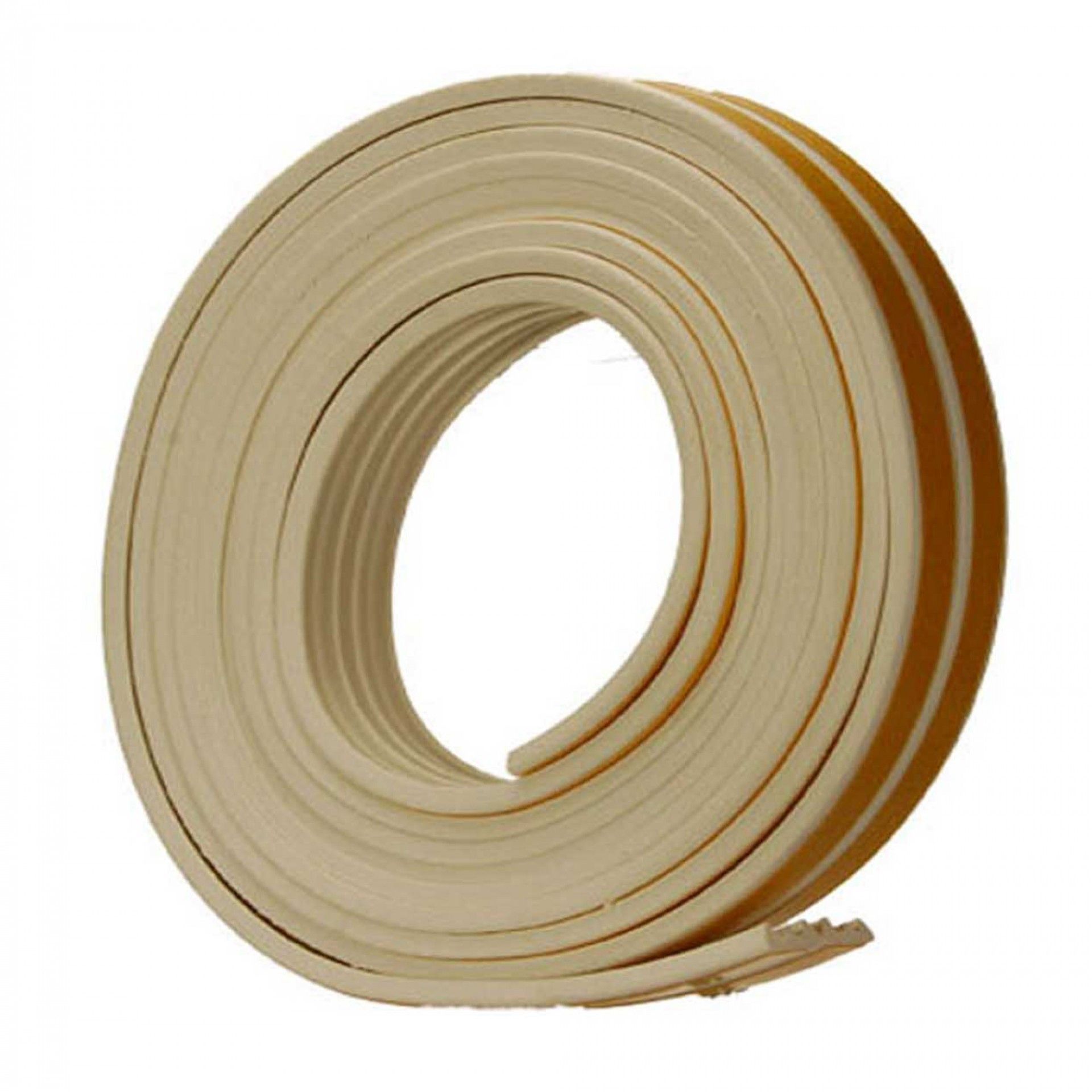 Perfil e Borracha Adesiva 6m Branco