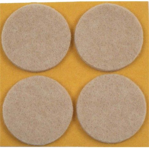 Feltros Adesivos D22mm 12 unidades Feltros Adesivos D22mm 12 unidades