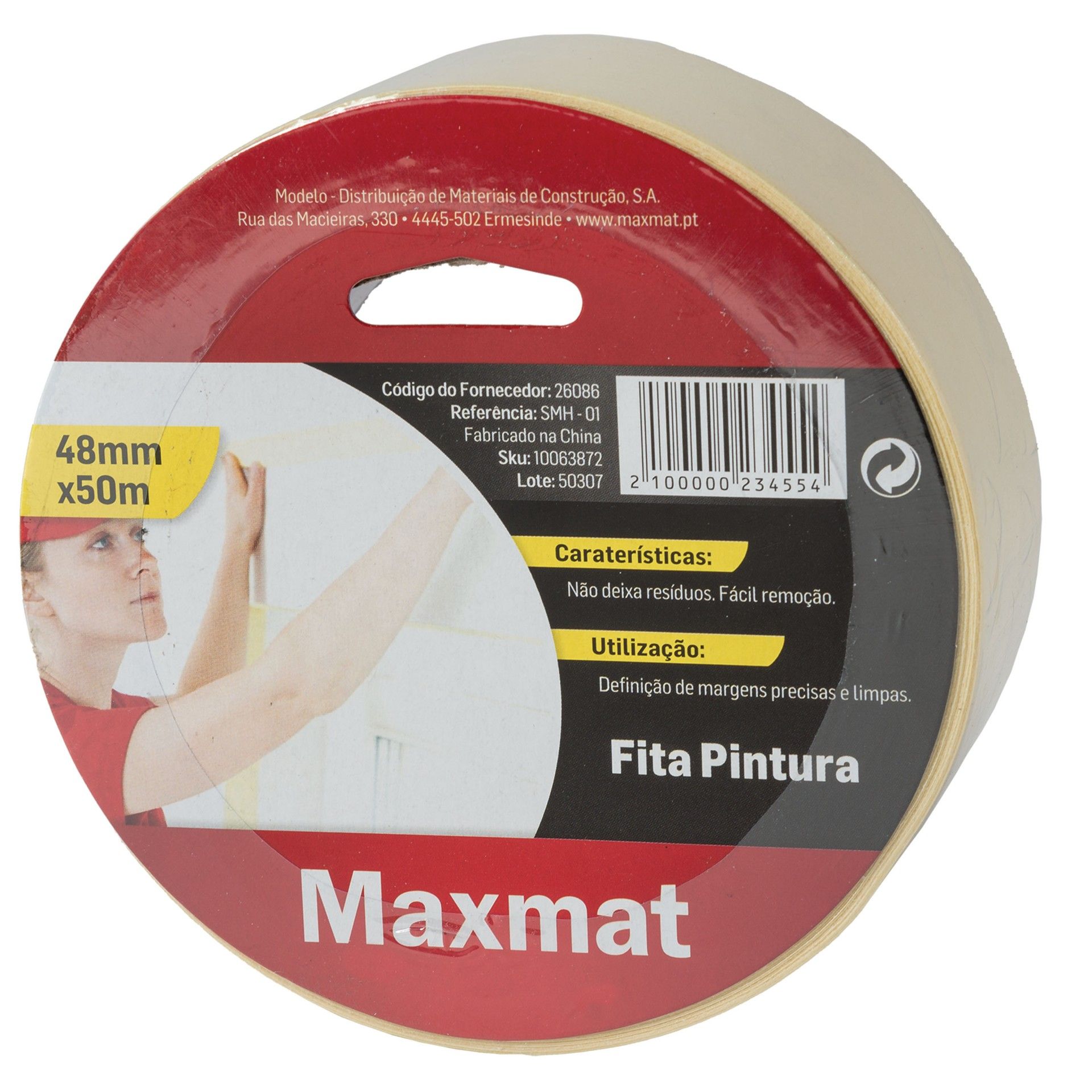 Fita de Pintura Lisa 48mmx50M