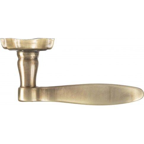 Puxador De Porta Placa Oxidado Franc�s