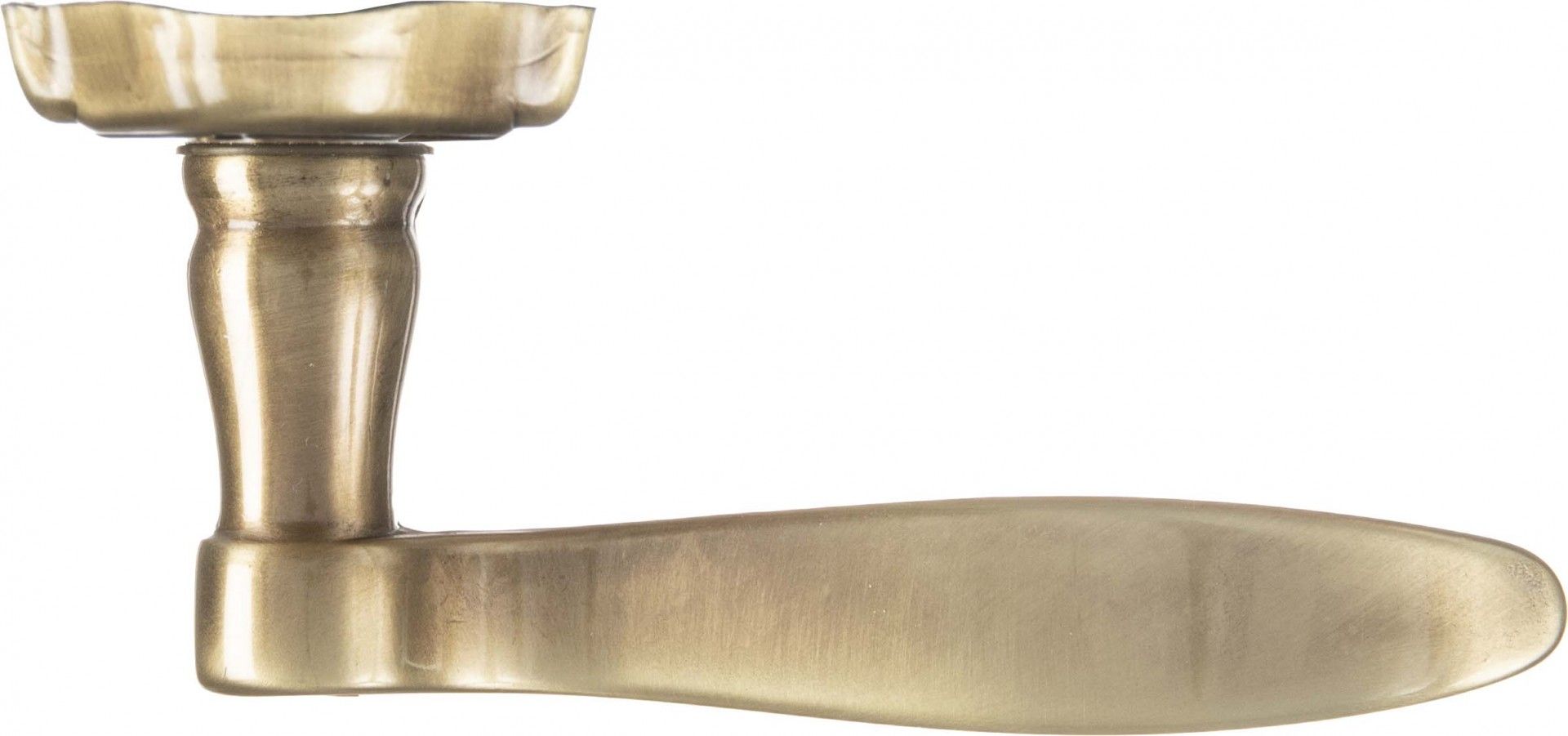 Puxador De Porta Placa Oxidado Francês