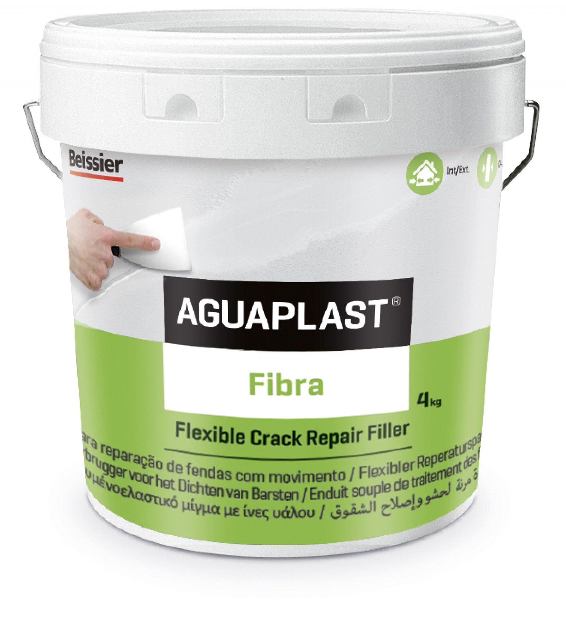 Massa AGUAPLAST Fibra Pasta 4Kg