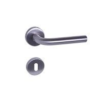 Puxador de Porta 8002; Inox Escovado