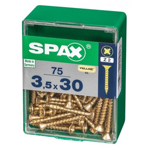 SPAX CP YELLOX 3,5x30mm M SPAX CP YELLOX 3,5x30mm M