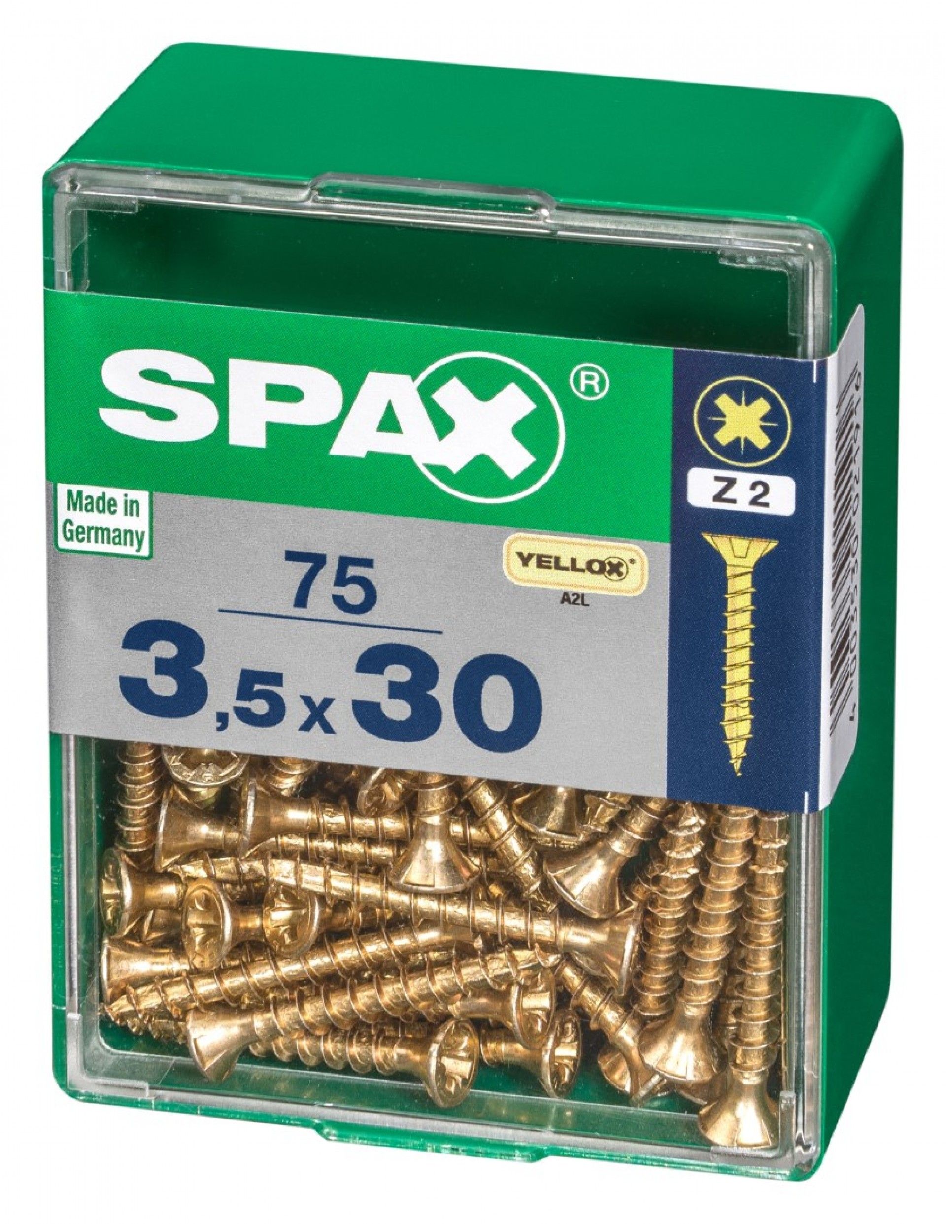 SPAX CP YELLOX 3,5x30mm M