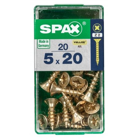 SPAX CP YELLOX 5x20mm S SPAX CP YELLOX 5x20mm S