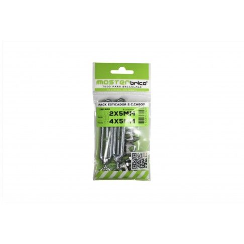 Pack 2 Esticadores+4 Corta Cabos 5mm/5mm Pack 2 Esticadores+4 Corta Cabos 5mm/5mm