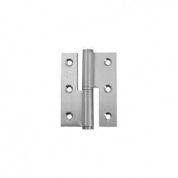 Dobradia Bal. Esquerda 3,5 Inox 3 unidades