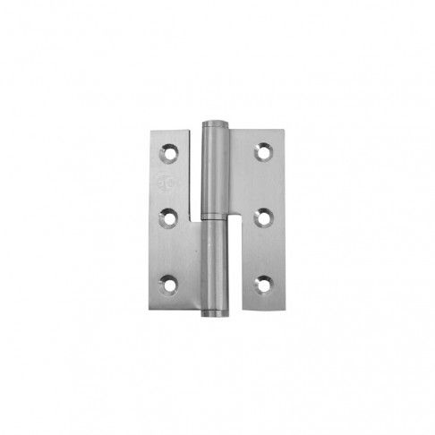 Dobradiça Bal. Esquerda 3,5 Inox 3 unidades Dobradiça Bal. Esquerda 3,5 Inox 3 unidades