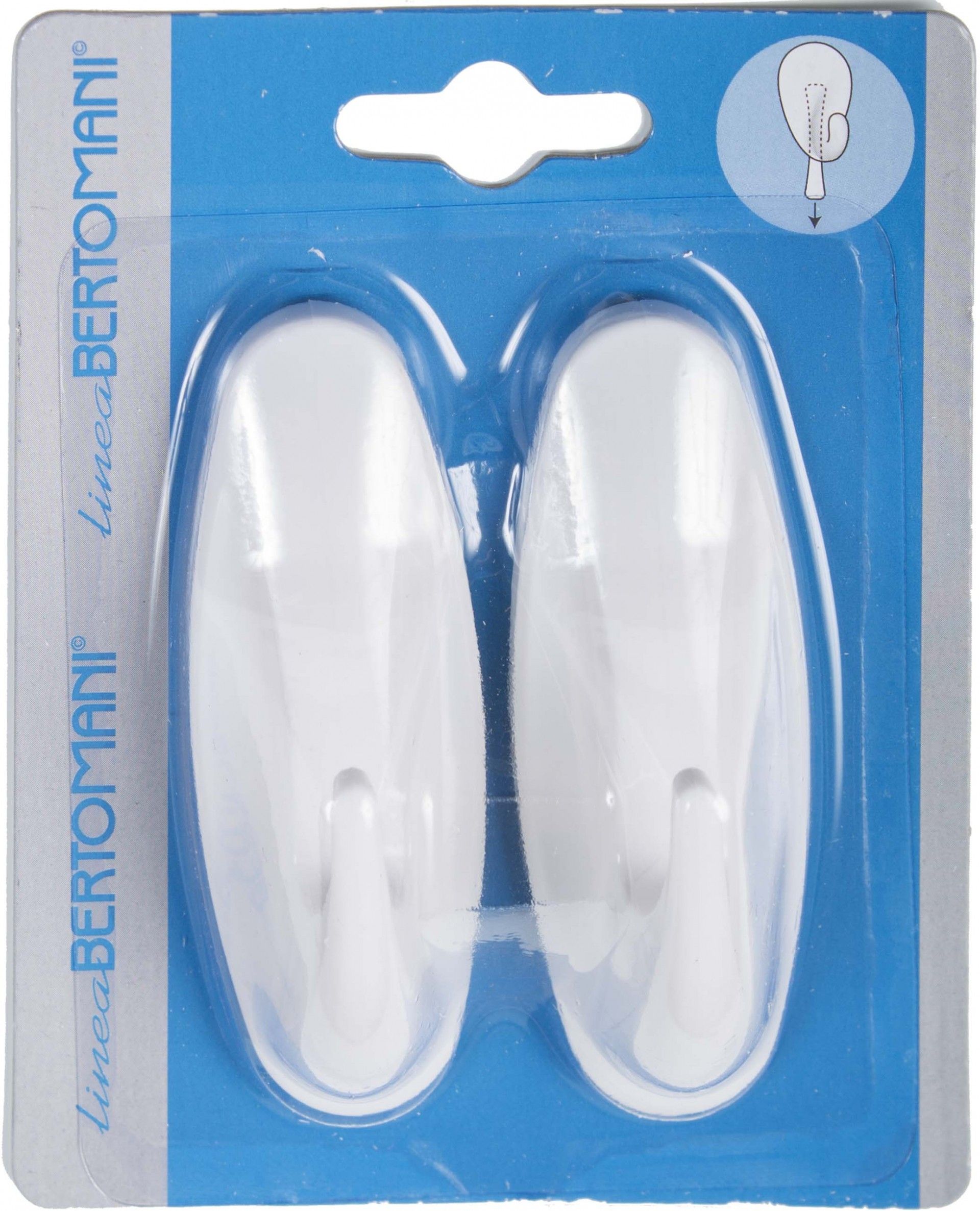 Gancho Adesivo Branco