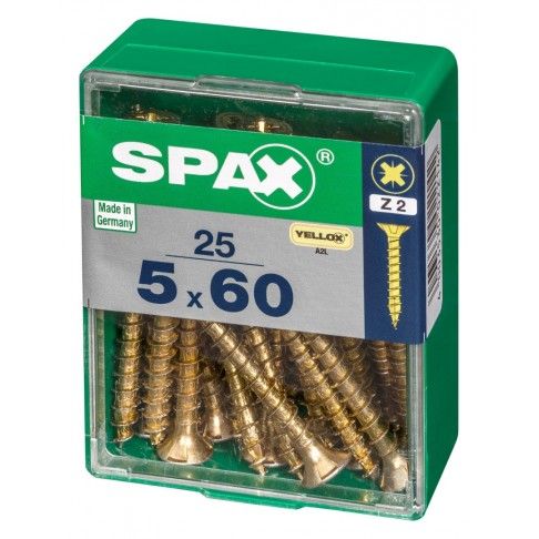 SPAX CP YELLOX 5x60mm M 