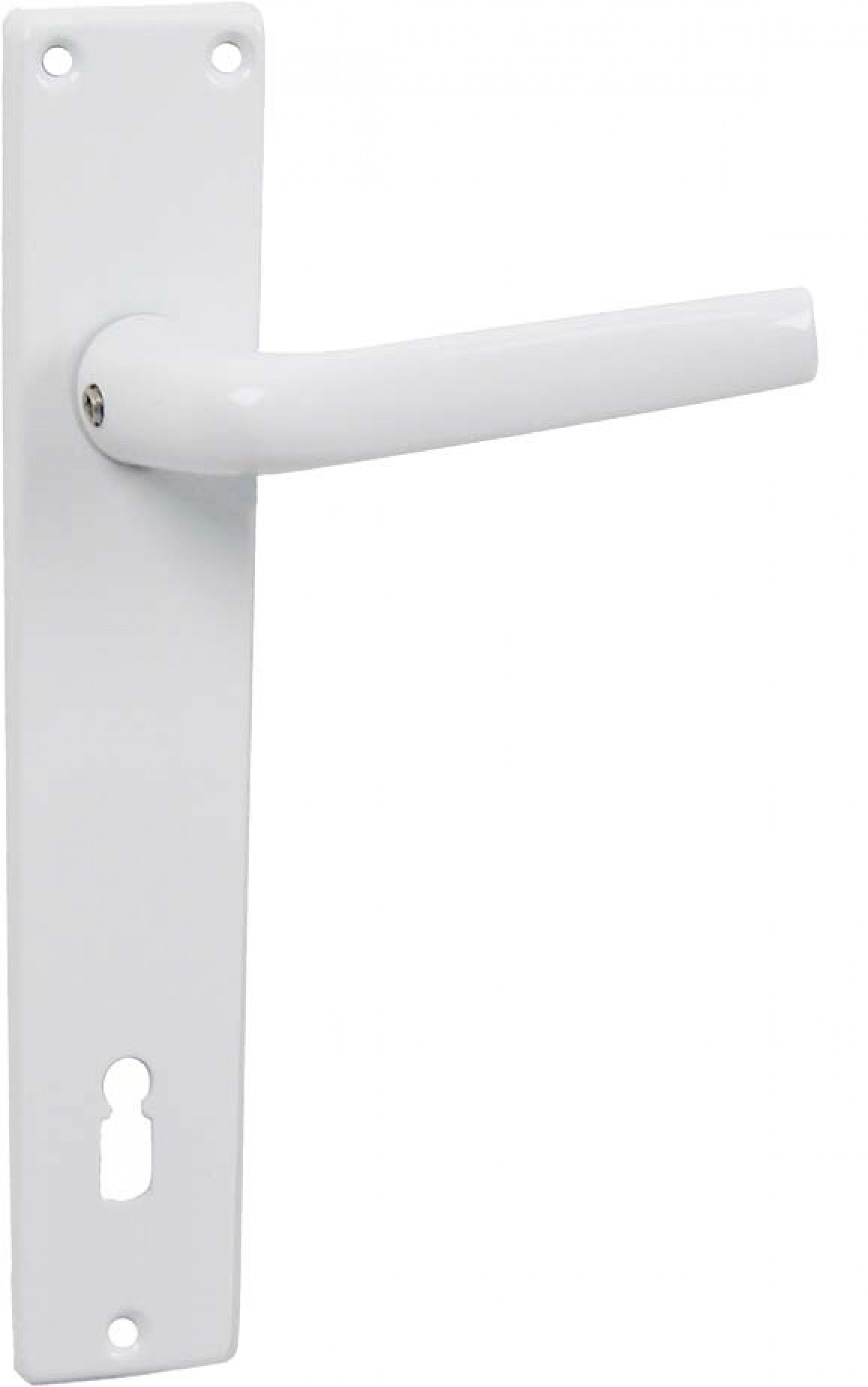 Puxador De Porta Aluminio Branco