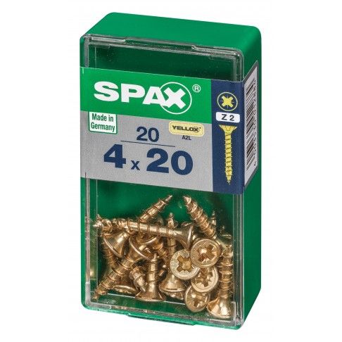 SPAX CP YELLOX 4x20mm S SPAX CP YELLOX 4x20mm S