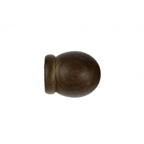 Terminal Esfera Wood Nogueira Terminal Esfera Wood Nogueira