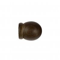 Terminal Esfera Wood Nogueira Terminal Esfera Wood Nogueira