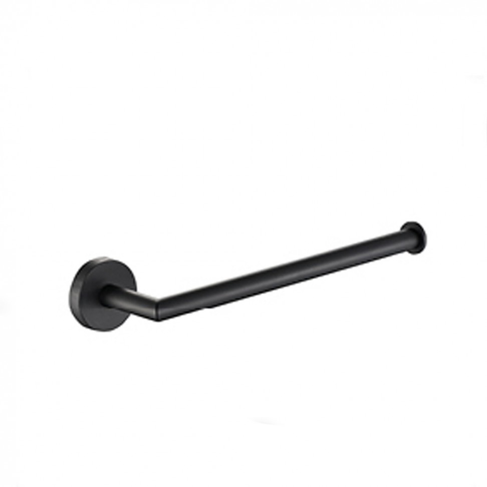 Toalheiro de Aro 30cm Preto Ba�o