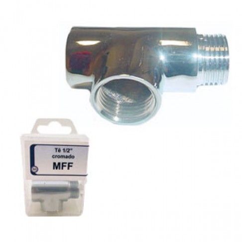 Tê Mff 1/2' Cromado Tê Mff 1/2' Cromado