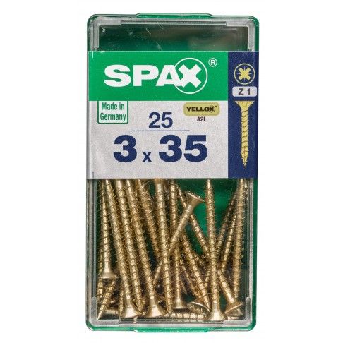 SPAX CP YELLOX 3x35mm S SPAX CP YELLOX 3x35mm S