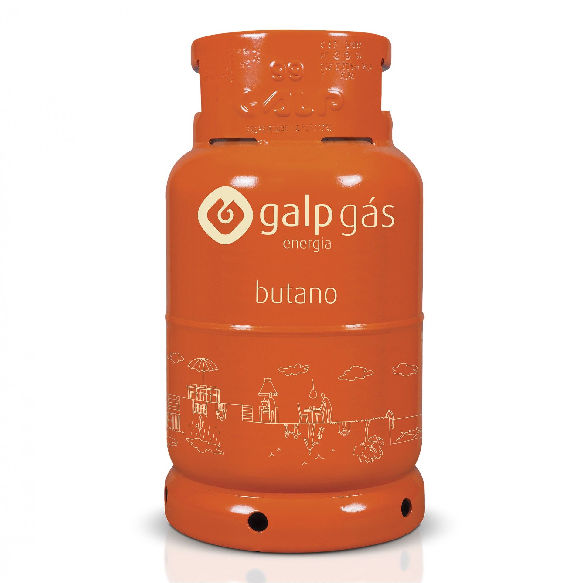 Garrafa Gás Butano GALP 13kg
