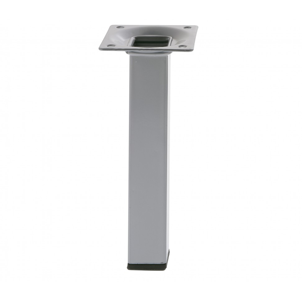 Perna A�o Quadrada 25x25x700mm Prata